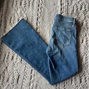 Mother the weekender fray jeans